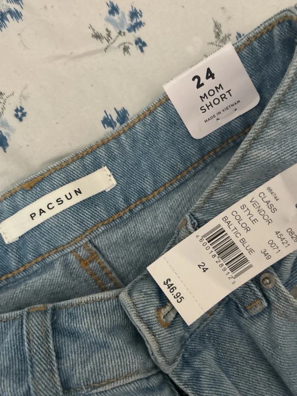 PacSun- distressed denim shorts